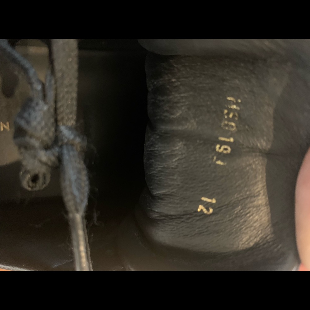 Louis Vuitton Damier triple black low tops - Picture 9 of 9